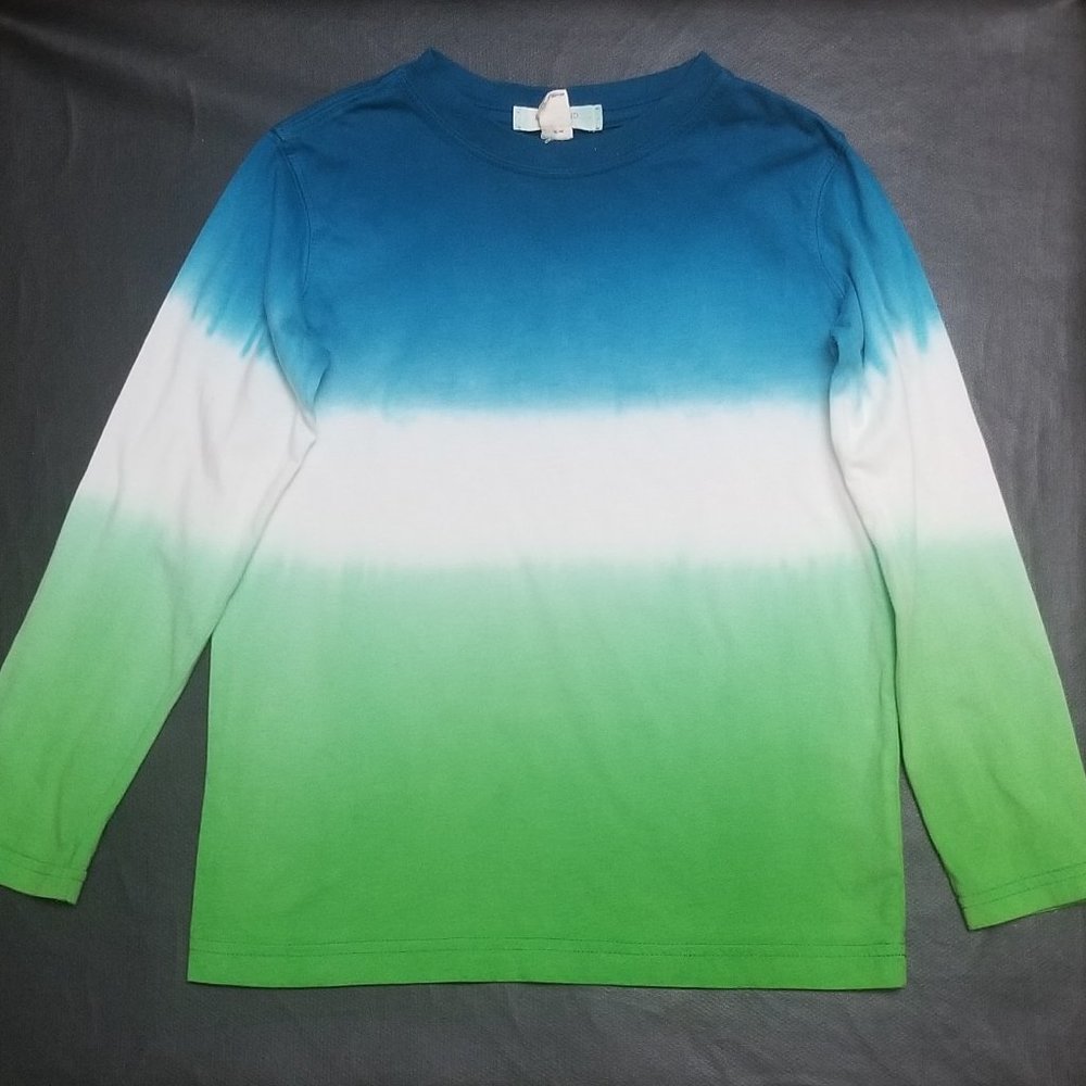 Lands' End Boys Size 4 Tie Dye Long Sleeve Shirt